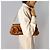 Gucci Borsa a spalla in pelle piccola Horsebit 1955 marrone - vista 4