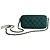 Timeless Chanel Handyhalter Mini Stoffgepolsterte Clutch Grün