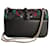 Valentino Garavani Sac à bandoulière en cuir de veau brodé Rockstud Glam lock grand modèle noir  - vue 5
