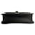 Valentino Garavani Sac à bandoulière en cuir de veau brodé Rockstud Glam lock grand modèle noir  - vue 9