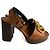 Valentino Garavani Sandali in pelle VLOGO 39 Marrone - vista 5