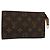 Bucket LOUIS VUITTON Monogram Eimer PM Zubehörtasche LV Auth 142330 Monogramm