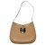 Borsa a Spalla Salvatore Ferragamo Smalto Beige Argento Auth bs29120 - vista 2