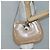 Borsa a Spalla Salvatore Ferragamo Smalto Beige Argento Auth bs29120 - vista 22