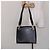 Borsa a Spalla Gancini in Pelle Nera e Oro Salvatore Ferragamo Auth 140104 Nero D'oro - vista 23