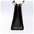 Borsa a Spalla Gancini in Pelle Nera e Oro Salvatore Ferragamo Auth 140104 Nero D'oro - vista 5
