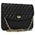 BALLY Borsa a Spalla con Catena Pelle Nera Oro Auth 142113 Nero D'oro  - vista 1