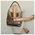 LOEWE Borsa a Spalla Anagram Pelle Dorata Auth yk19406 D'oro - vista 22