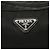 Borsa a Spalla PRADA Nylon Nero Argento Autentica yk19379 - vista 18