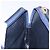 Borsa Clutch in Tela Trotter Christian Dior Blu Oro Auth 140289 - vista 17