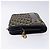 Borsa Clutch in Tela Trotter Christian Dior Blu Oro Auth 140289 - vista 5