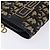 Borsa Clutch in Tela Trotter Christian Dior Blu Oro Auth 140289 - vista 9