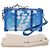LOUIS VUITTON Monogram Clouds Trunk Clutch Blu Bianco M20403 Auth 140899SM - vista 12
