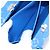 LOUIS VUITTON Monogram Clouds Trunk Clutch Blu Bianco M20403 Auth 140899SM - vista 23