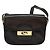Borsa a Spalla CÉLINE Carrozza in Pelle Marrone Oro Auth 140615 D'oro - vista 13