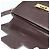 Borsa a Spalla CÉLINE Carrozza in Pelle Marrone Oro Auth 140615 D'oro - vista 18