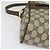 Borsa a Spalla GUCCI GG Supreme Web Sherry Line PVC Beige Oro Rosso Auth ep10859 D'oro - vista 10