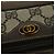 Borsa a Spalla GUCCI GG Supreme Web Sherry Line PVC Beige Oro Rosso Auth ep10859 D'oro - vista 14