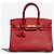 Hermès Borsa HERMES Birkin 30 in Pelle Esotica Rossa - 102894 Rosso - vista 2