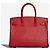 Hermès Borsa HERMES Birkin 30 in Pelle Esotica Rossa - 102894 Rosso - vista 3