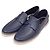 Espadrillas Hermès Trip blu navy in pelle di vitello 40 - vista 2
