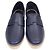 Espadrillas Hermès Trip blu navy in pelle di vitello 40 - vista 3