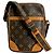 Bolso de Hombro Monogram Danube Louis Vuitton Castaño