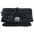 Miu Miu Matelassé Schmuck-Lackschwarz 2-Wege-Tasche