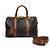 Celine Borsa GM Charms 2025 Boston Triomphe Canvas con Tracolla Céline Marrone