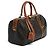 Celine Borsa GM Charms 2025 Boston Triomphe Canvas con Tracolla Céline Marrone - vista 3