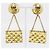 Cambon Chanel Vintage Medaillon Umhängetasche Brosche Metall Golden - Ansicht 2