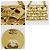 Cambon Chanel Vintage Medaillon Umhängetasche Brosche Metall Golden - Ansicht 5
