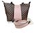 Louis Vuitton Conjunto completo de jersey Magnolia Marrom