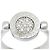Bulgari Anello Flip Bvlgari Bvlgari Bvlgari in oro bianco 18K con diamanti e onice Argento - vista 4
