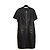 Louis Vuitton Schwarzes Leder Minimal Kleid FR42 UK14 US12