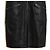 Louis Vuitton Schwarzes Leder Minimal Kleid FR42 UK14 US12 - Ansicht 4