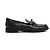 Autre Marque Mocassins Fabrizio Viti Preto EU38.5 Marrom Escuro Preto Couro UK5.5 US8