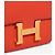 Hermès Borsa HERMES Constance in Pelle Rossa - 102885 Rosso - vista 5