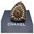 Chanel Seltene XL 11C Saint Tropez Runway Statement Gold Gripoix Perlenring Größe US 6 EU 52 Braun Beige Golden Gold hardware - Ansicht 12