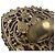 Chanel Seltene XL 11C Saint Tropez Runway Statement Gold Gripoix Perlenring Größe US 6 EU 52 Braun Beige Golden Gold hardware - Ansicht 15