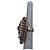 Chanel Seltene XL 11C Saint Tropez Runway Statement Gold Gripoix Perlenring Größe US 6 EU 52 Braun Beige Golden Gold hardware - Ansicht 17