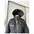 Dior Giacca Bomber Cannage Nera in Pelle e Poliammide Nero - vista 4