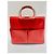 Borsa tote Gucci in pelle rossa Rosso - vista 4