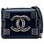 Chanel Mini Blu in Acrilico e Pelle di Vitello Boy Brick Flap Blu navy