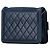 Chanel Mini Blu in Acrilico e Pelle di Vitello Boy Brick Flap Blu navy - vista 2