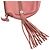 Borsa a spalla Chanel in pelle di vitello rosa con tasca frontale LAX - vista 10