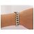 BRACCIALE EDOUARD NAHUM GOURMETTE DIAMANTI 3.12CT IN ORO BIANCO 18K - vista 15