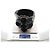 BRACCIALE CHANEL MANCHETTE CROCE METALLICA VELLUTO 17 CM NERO - vista 8