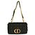 Christian Dior Borsa a Spalla Caro in Pelle Trapuntata Nera Nero