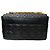 Christian Dior Borsa a Spalla Caro in Pelle Trapuntata Nera Nero - vista 4